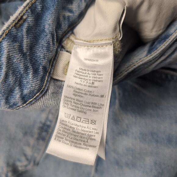 Madewell Jeans Women 25 Blue Darted Barrel Leg Denim Stretch Casual Cropped - Picture 4 of 9